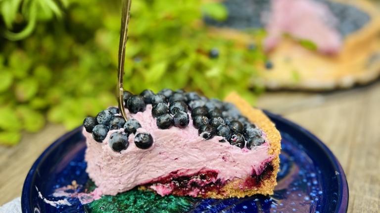Tårta, Cheesecake, blåbär